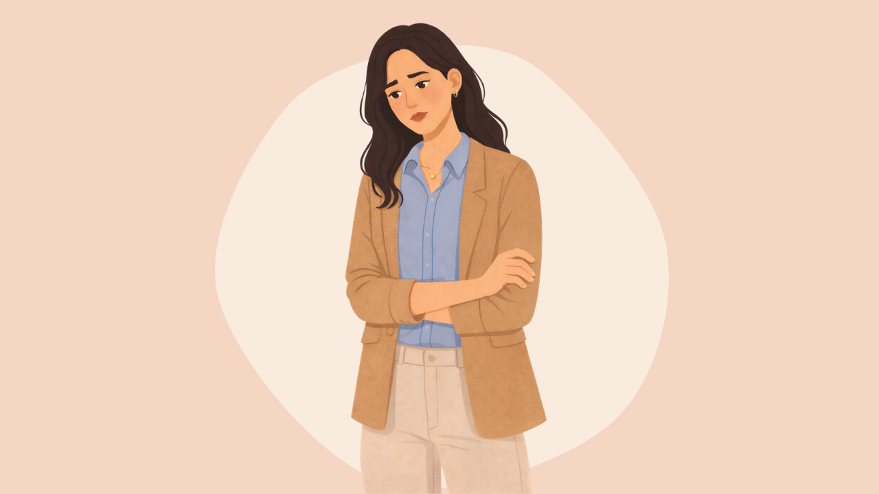 woman struggling with hidden signs of inflammation and how they show up in her fertility