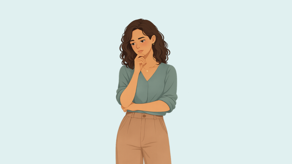Woman learning how fertility coaching can help her feel clearer, calmer, and less alone while trying to conceive