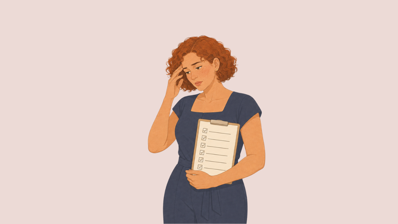 Woman trying to get pregnant feeling overwhelmed by doing everything right and learning how to support her body without pressure