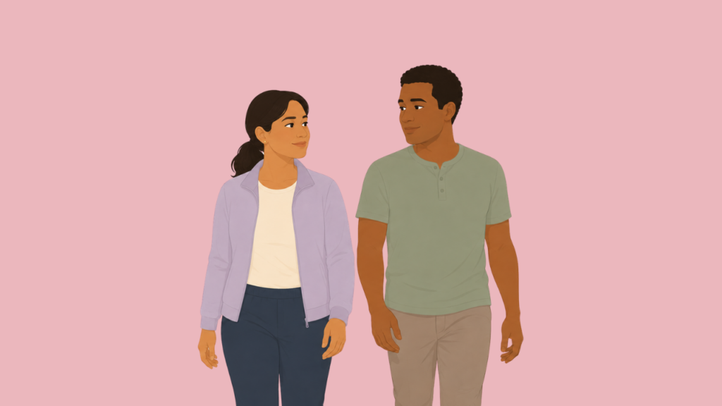 Couple preparing for pregnancy with preconception support, nutrition, cycle awareness, and whole-body fertility care