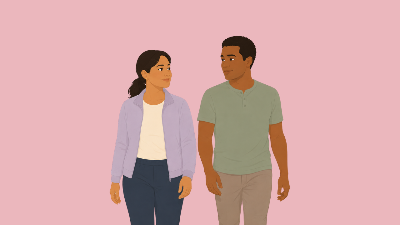 Couple preparing for pregnancy with preconception support, nutrition, cycle awareness, and whole-body fertility care